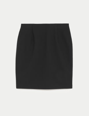 Girls' Short Pencil School Skirt (9-16 Yrs)