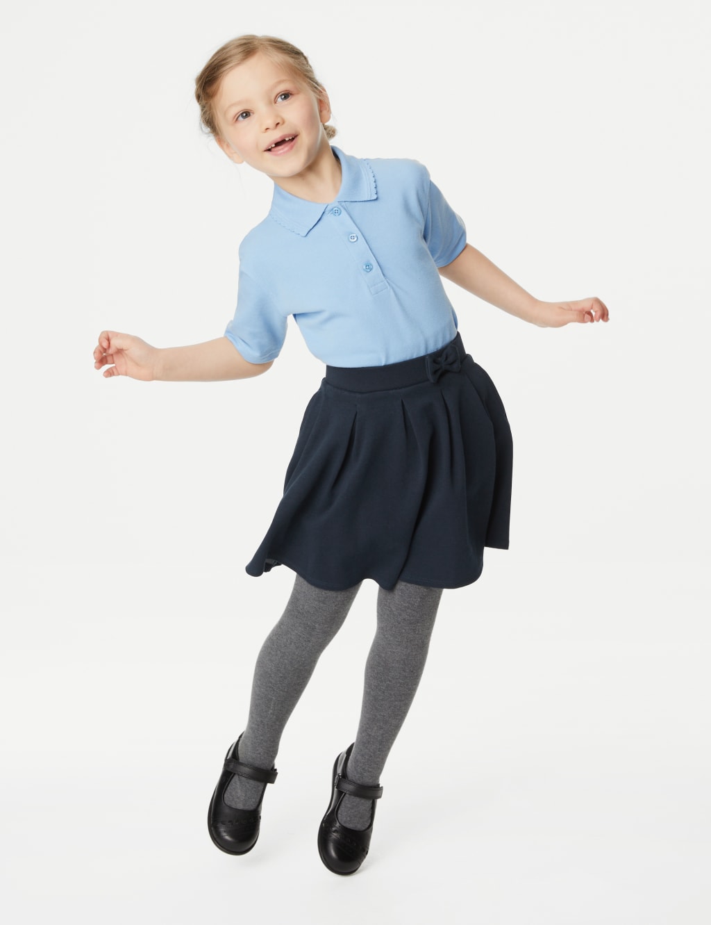  Soft Navy Blue Tights For Girls Uniform School