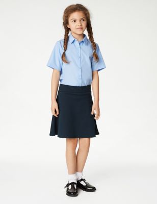 Marks And Spencer Girls M&S Collection Girls' Jersey School Skort (2-18 Yrs) - Navy