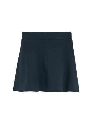 

M&S Collection Schulskort aus Jersey für Mädchen (2-18 J.) - Navy, Navy