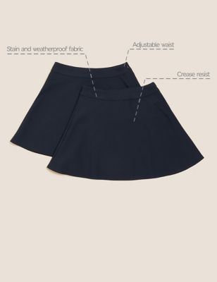 Essentials Girls Knit Scooter Skirts 