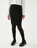 Girls Long Tube School Skirt (9-18 Yrs)