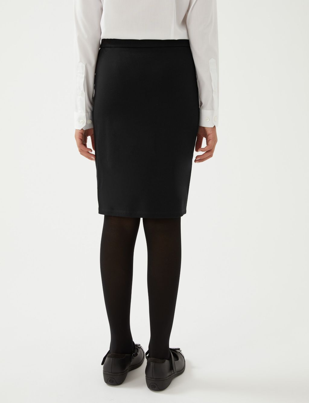 Girls Long Tube School Skirt (9-18 Yrs) image 4