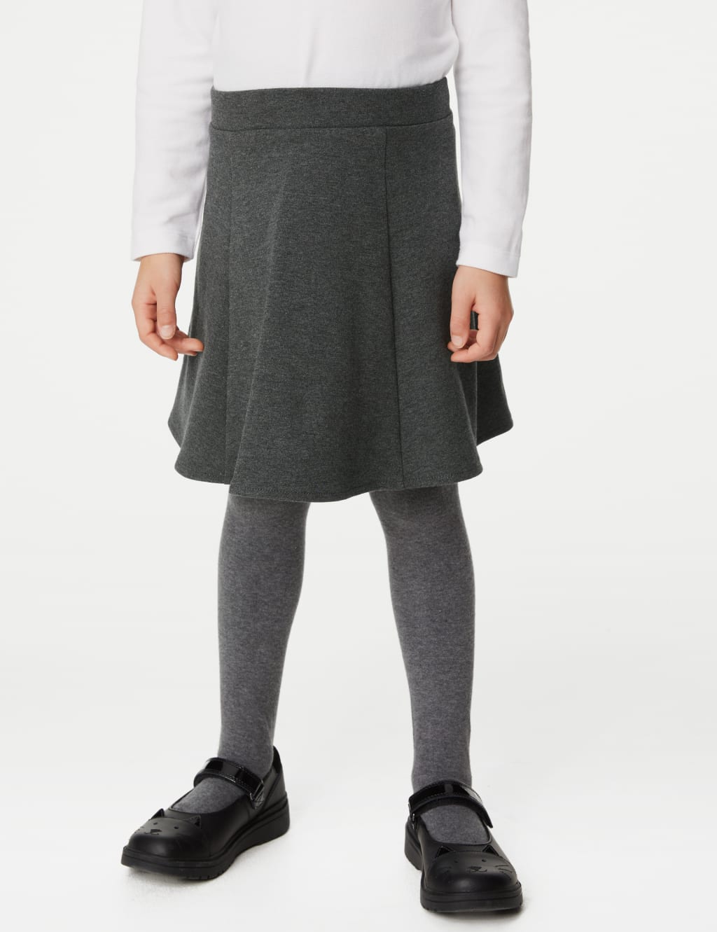 2pk Girls' Jersey Skater School Skirts (2-18 Yrs) image 2