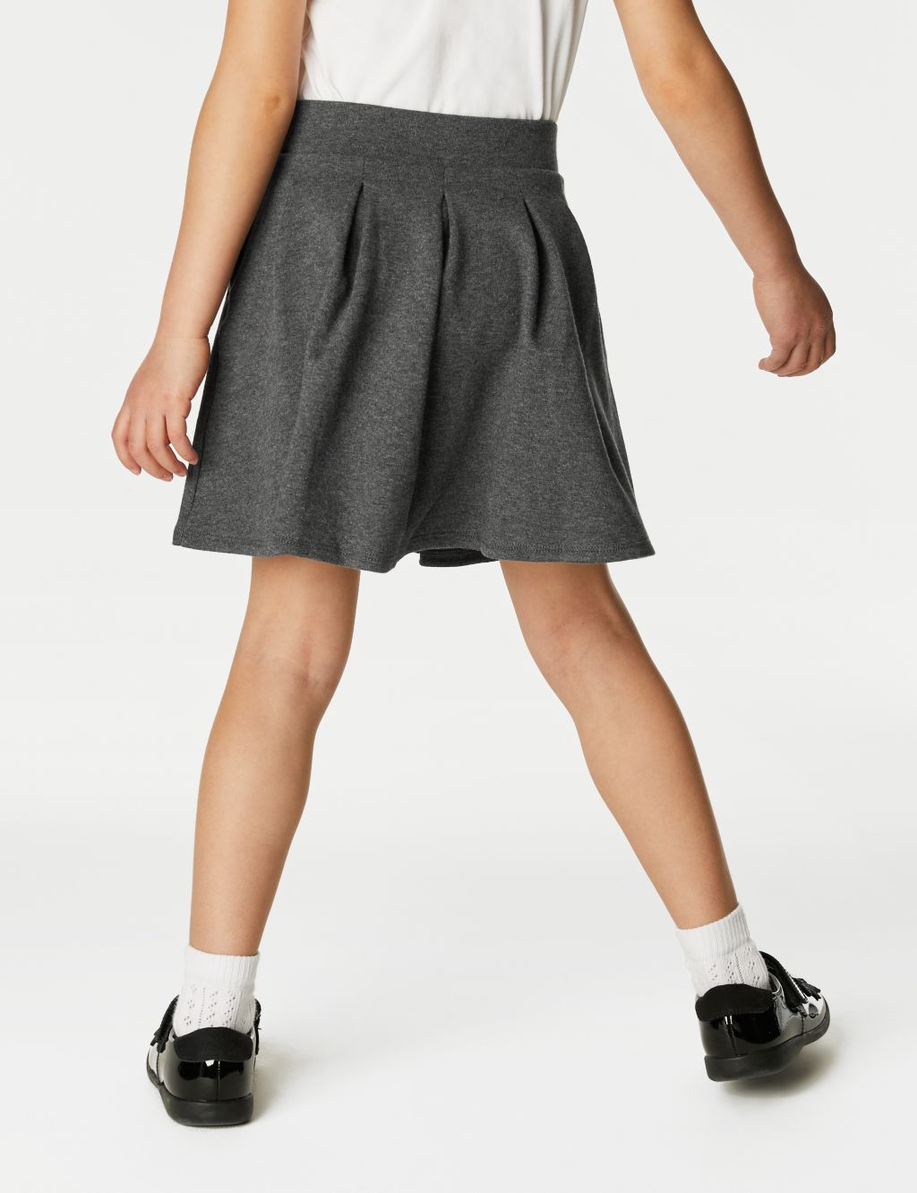 School 2pk Girls' Cotton Rich Skirts (2-14 Yrs) image 4