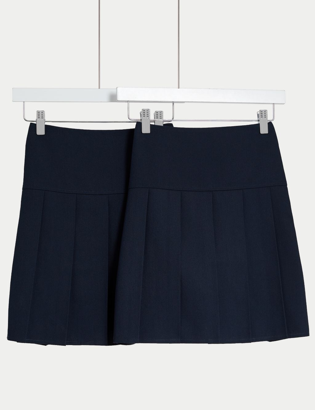 2pk Girls' Pleated School Skirts (2-18 Yrs)