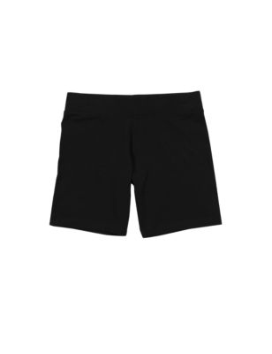 Girls' Cotton Rich Shorts with StayNEW™ | M&S