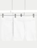 2pk Girls' Cotton with Stretch School Shorts (2-16 Yrs)