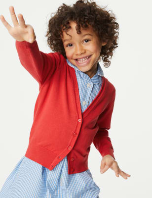 Childs red outlet cardigan