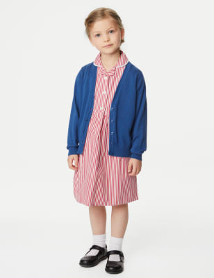 Cobalt blue school clearance cardigan