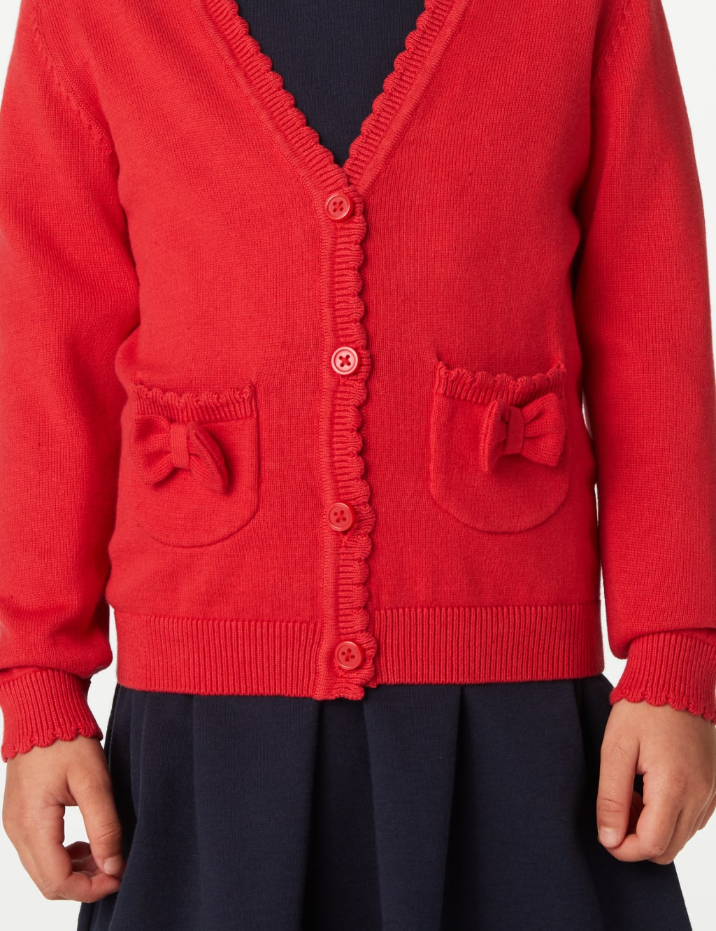 School cardigans with pockets hot sale
