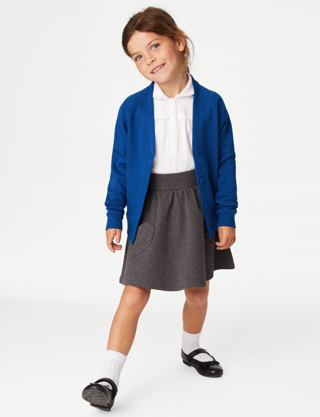 Cobalt blue school cardigan hotsell