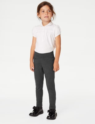 Grey skinny school store trousers