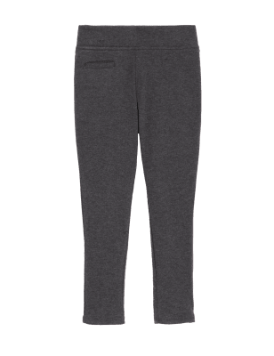 

M&S Collection Jersey-Schulhose mit engem Bein für Mädchen (2-18 J.) - Grey, Grey