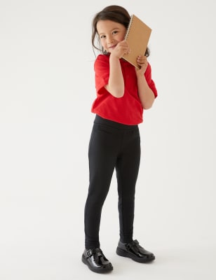 girls skinny fit school trousers