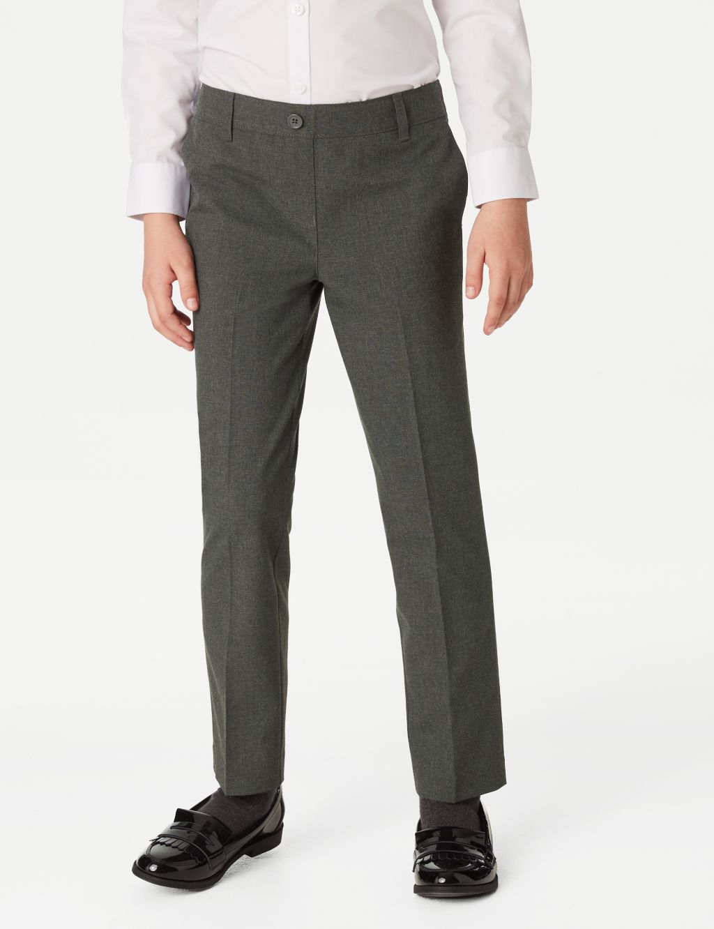 Grey School Trousers | M&S