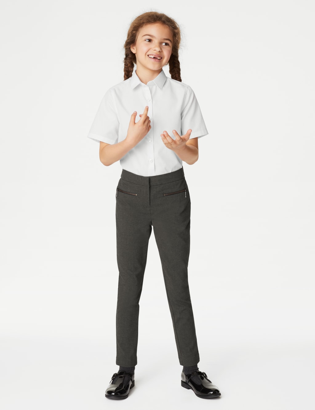 Girls School Trousers M S