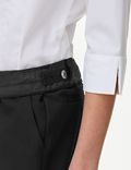 Pantalón escolar skinny con cinturón para chicas (2-18&nbsp;años)