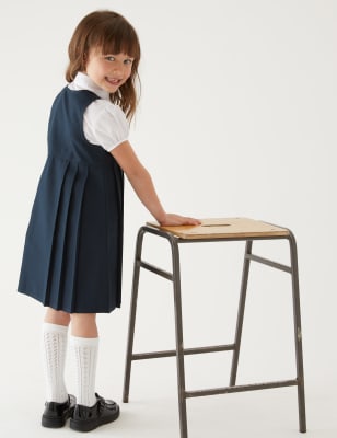 m&s school pinafore