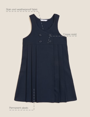 marks and spencer girls pinafore