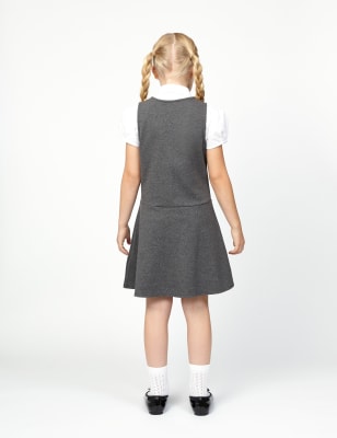 marks and spencer girls pinafore