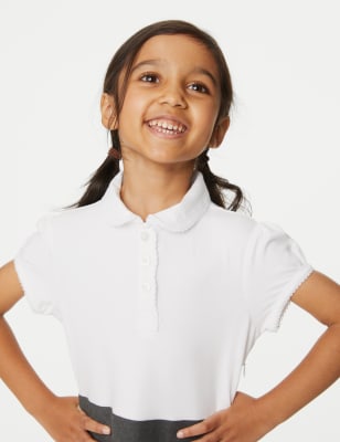 Girls' Cotton Rich School Pinafore (2-14 Yrs) - SA