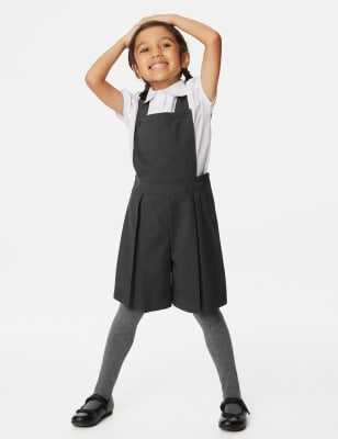 

M&S Collection Normal geschnittener Schul-Playsuit für Mädchen (2-14 J.) - Grey, Grey
