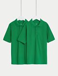 Koszulki polo szkolne 100% bawełny unisex (2–18 lat), 2 szt.