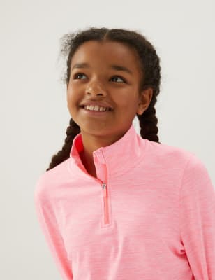 

Girls GOODMOVE Long Sleeve Top (6-16 Yrs) - Coral, Coral