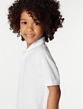 2 Pack Unisex Skin Kind™ School Polo Shirts (2-16 Yrs)