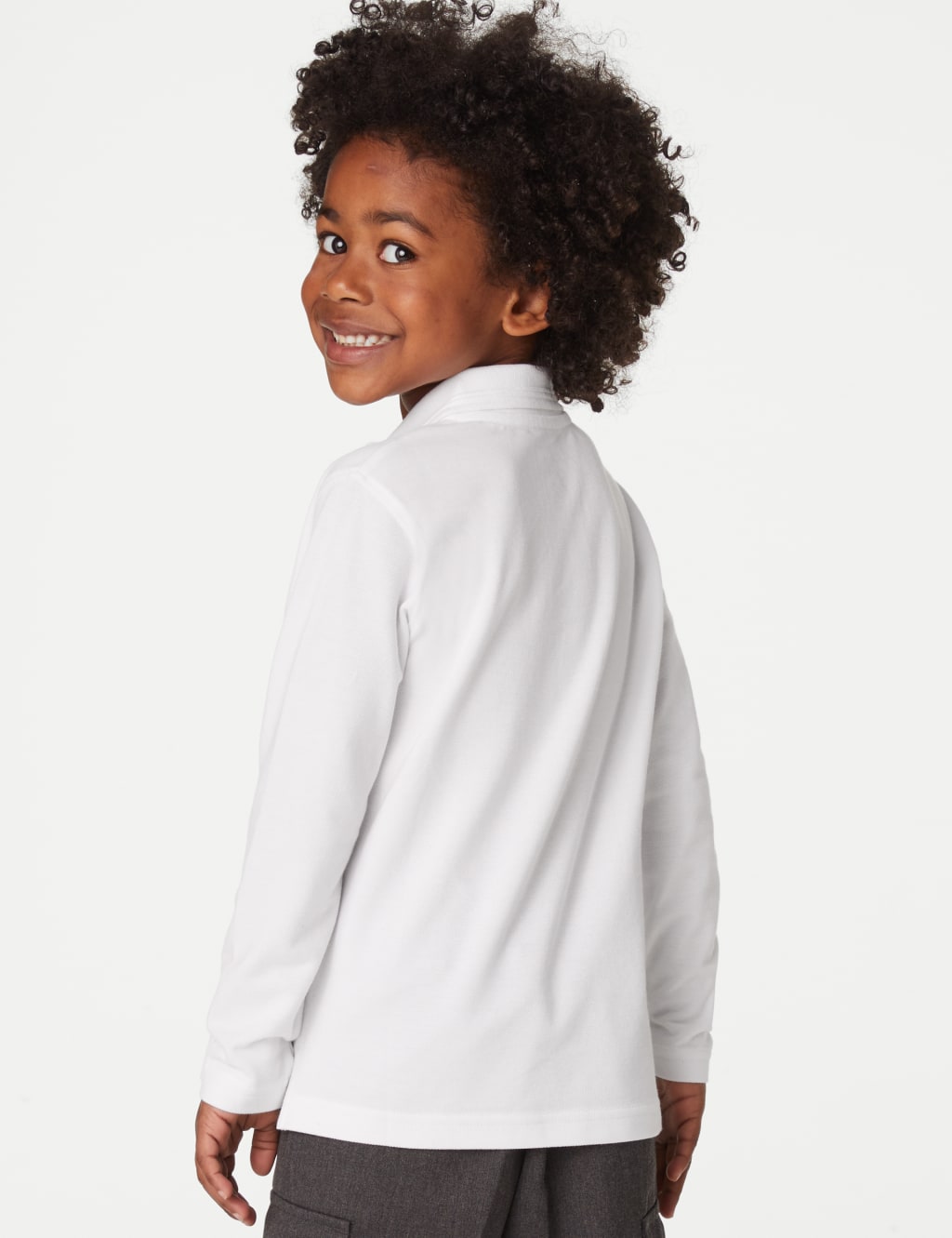 2pk Unisex Pure Cotton School Polo Shirts (2-18 Yrs) image 3