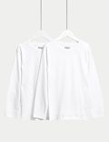 Unisex školní trička z&nbsp;čisté bavlny, 2&nbsp;ks v&nbsp;balení (2–16&nbsp;let)