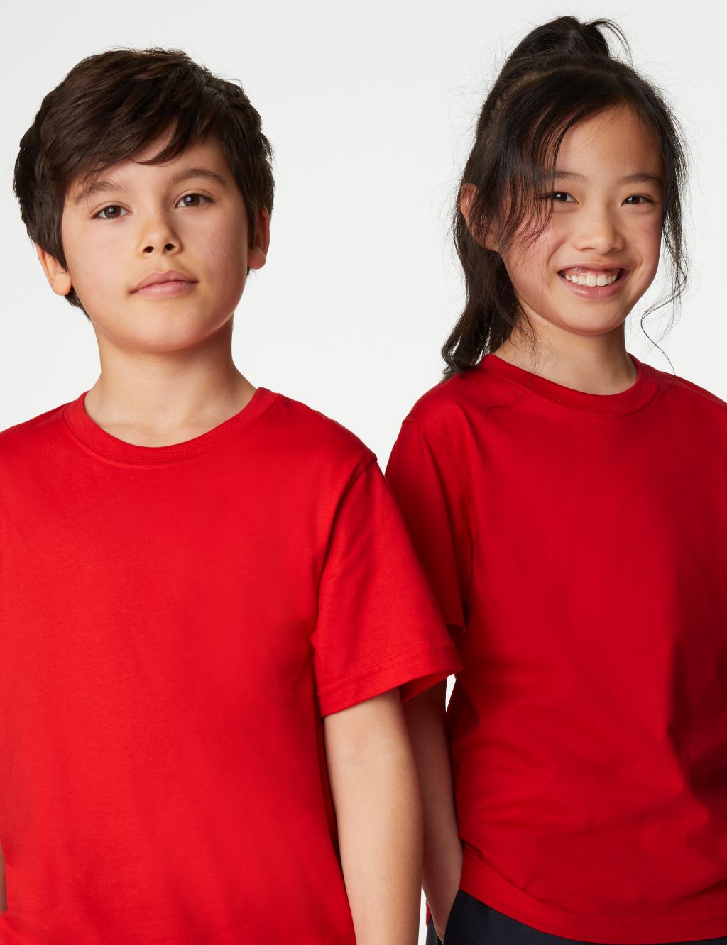 Unisex Pure Cotton School T-Shirt (2-16 Yrs) image 1