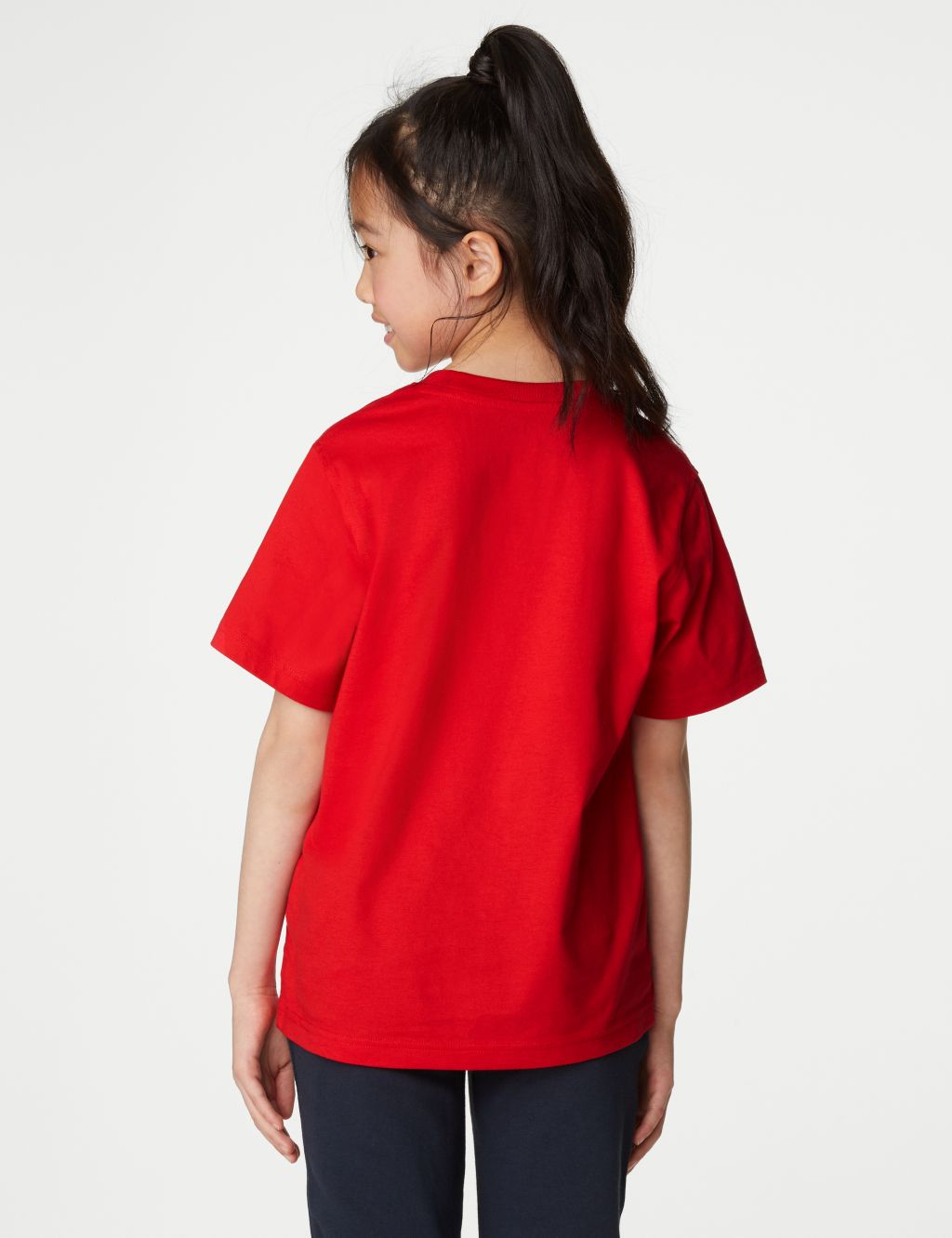 Unisex Pure Cotton School T-Shirt (2-16 Yrs) image 5