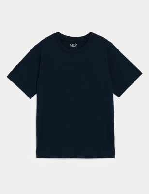 Unisex Pure Cotton School T-Shirt (2-16 Yrs)