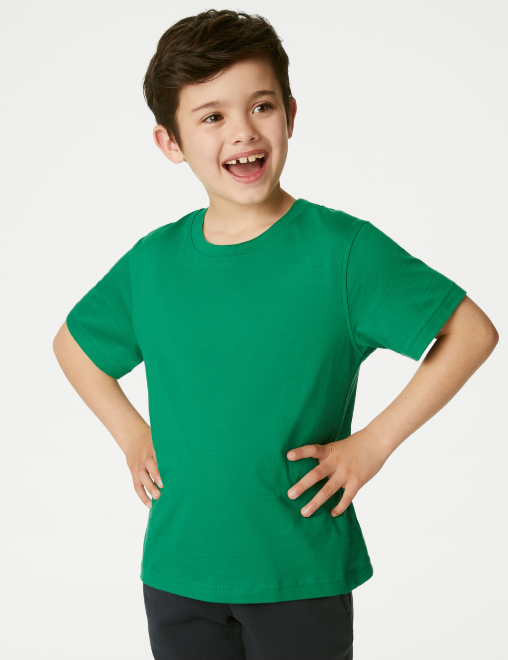 Unisex Pure Cotton School T-Shirt (2-16 Yrs) image 3