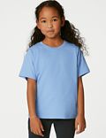 T-shirt unisexe 100&nbsp;% coton, idéal pour l’école (du 2 au 16&nbsp;ans)
