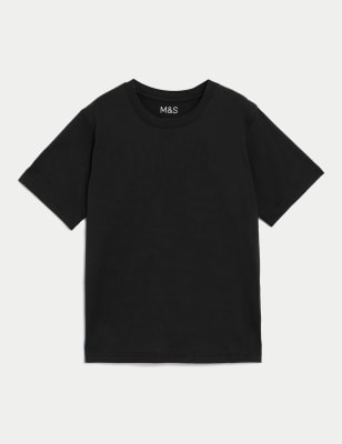 Unisex Pure Cotton School T-Shirt (2-16 Yrs)