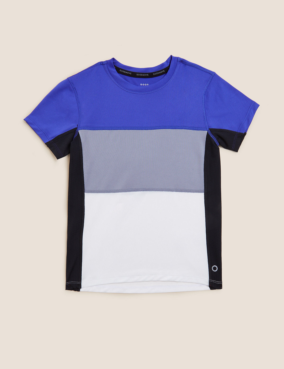 Colour Block Sports T-Shirt (6-16 Yrs)