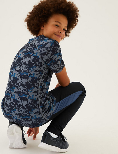 Camouflage Sports T-Shirt (6-16 Yrs)