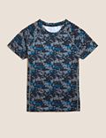 Camouflage Sports T-Shirt (6-16 Yrs)