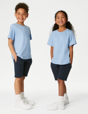 2pk Unisex School Sweat Shorts (2-16 Yrs)