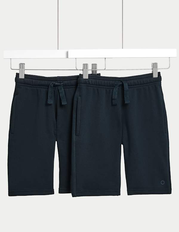 2 Pack Unisex Sport Shorts (2-16 Yrs)