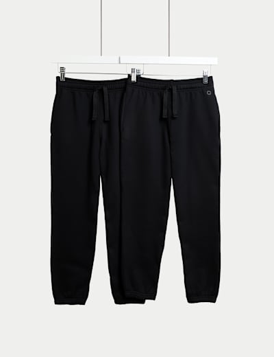 2pk Unisex Regular Fit School Joggers (2-16 Yrs)