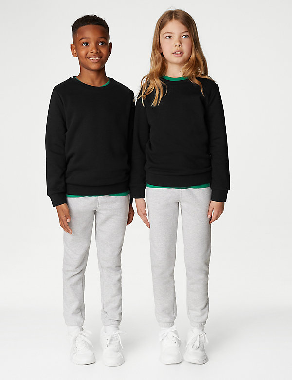 Uniseks schoolsweater met normale pasvorm (3-16 jaar) - NL