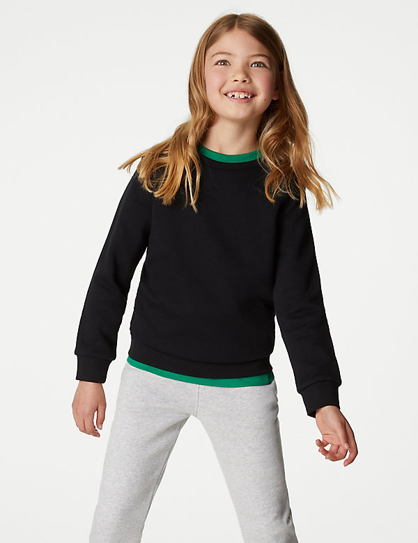 Unisex Regular Fit School Sweatshirt (3-16 Yrs) - LK