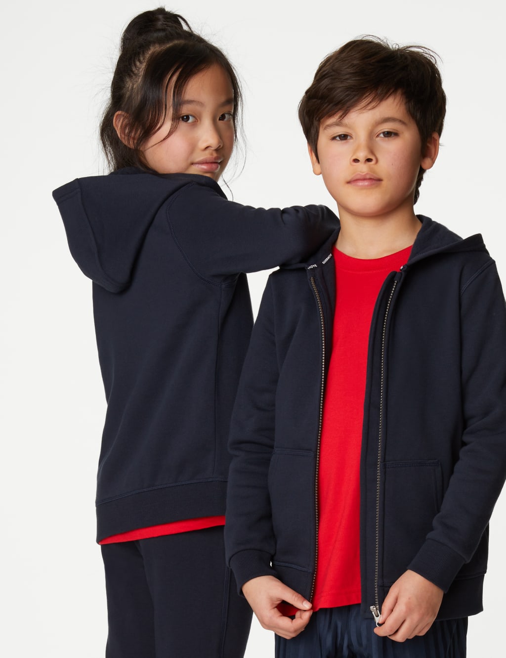 Unisex Hooded School Sweatshirt (2-16 Yrs) image 2