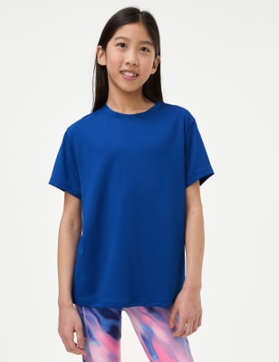 

Goodmove Camiseta deportiva unisex (6-16 años) - Cobalt, Cobalt
