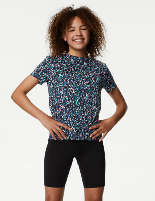 

Goodmove Camiseta deportiva estampada (6-16 años) - Black Mix, Black Mix