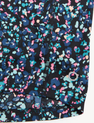 

Girls Goodmove Printed Sports T-Shirt (6-16 Yrs) - Black Mix, Black Mix